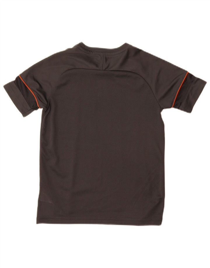Nike Boys Dri Fit T-Shirt Top 10-11 år Medium Grey Polyester