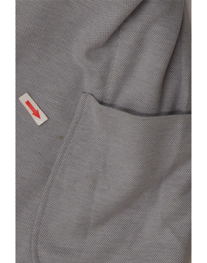 Zara Herre 2-knaps blazerjakke EU 52 Large Grå Colourblock Polyester