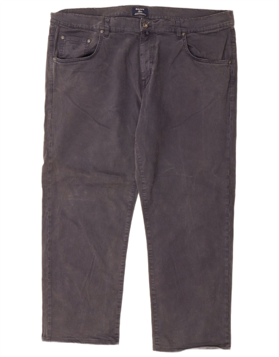Gant Straight Jeans til mænd W42 L28 Marineblå bomuld