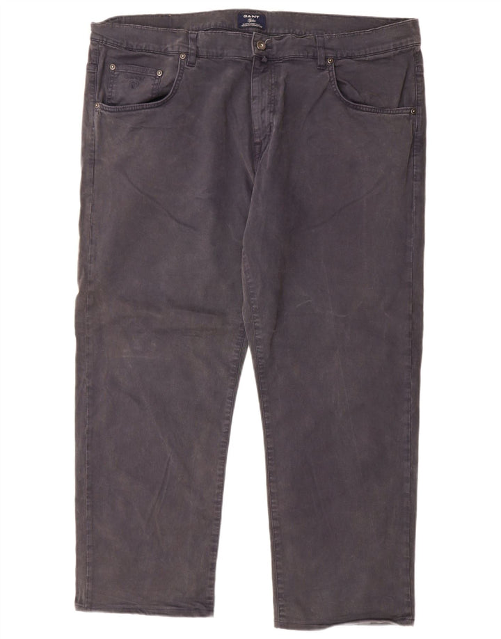 Gant Straight Jeans til mænd W42 L28 Marineblå bomuld