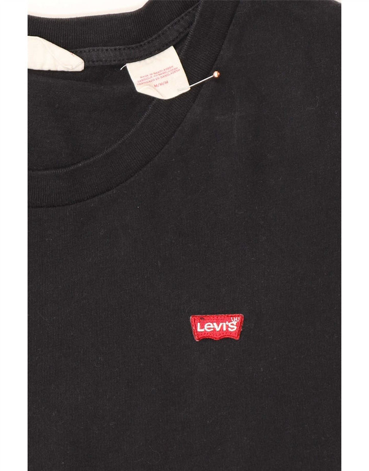 Levi's Dame T-Shirt Top UK 14 Medium Sort