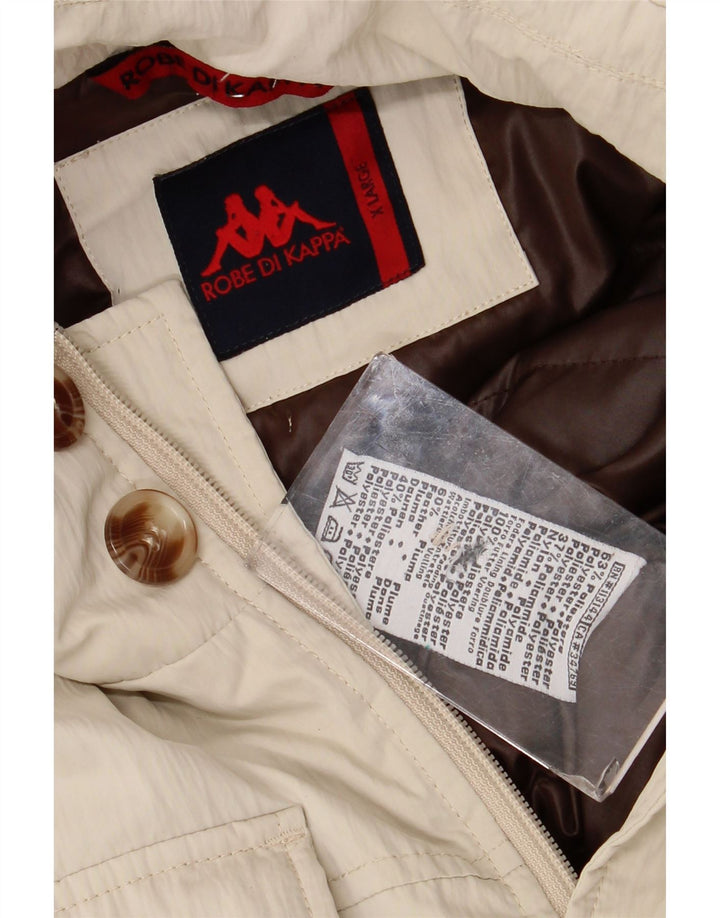 Kappa Polstret Herrejakke UK 42 XL Beige Polyester