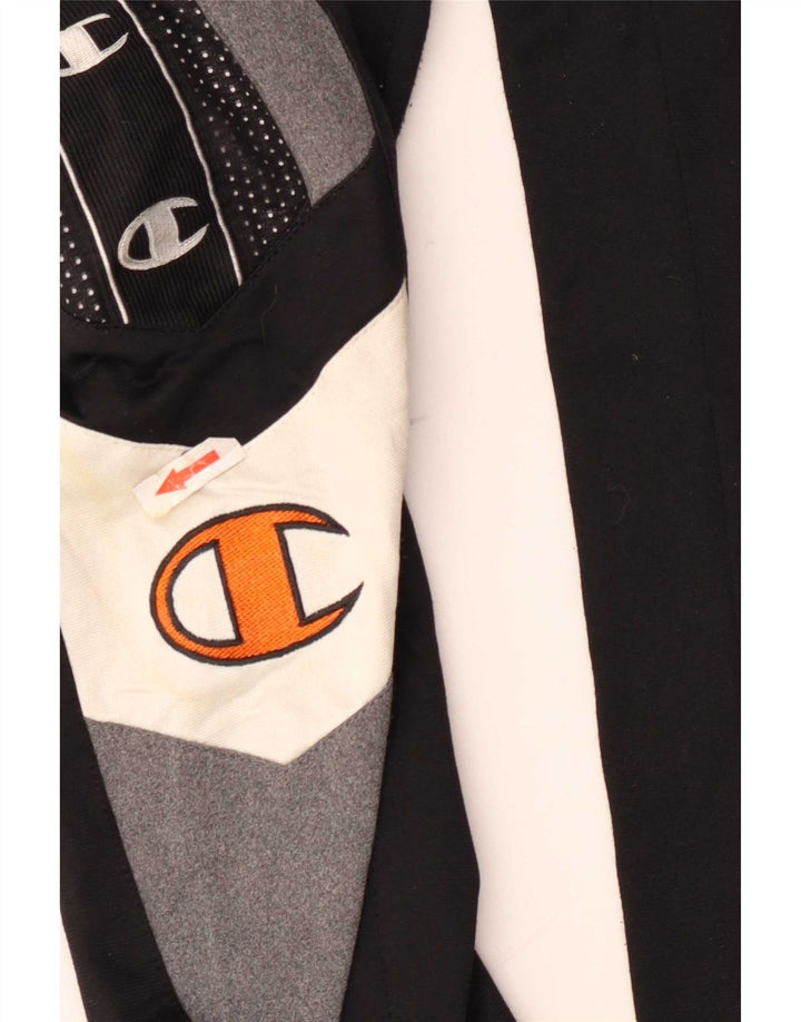 Champion Herre grafisk træningsdragt Bukser Medium Sort Colourblock Polyester