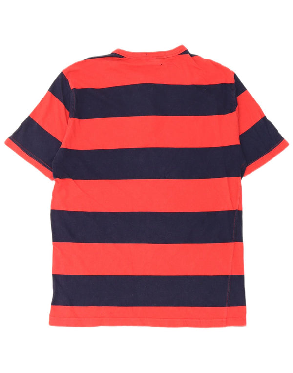 Polo Ralph Lauren drenge T-shirt top 15-16 år XL marineblå stribet bomuld