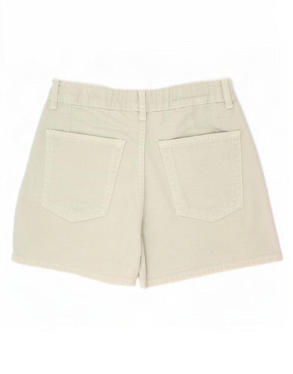 Zara Pegged Denim Shorts 13-14 år W26 Grøn