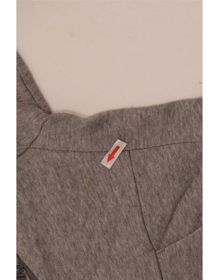 Nike træningsdragt topjakke til kvinder UK 10/12 Medium Grey Flecked Bomuld
