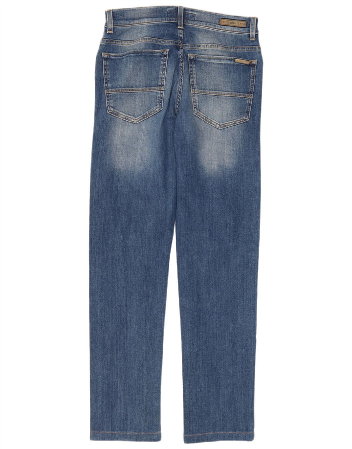 TRUSSARDI Dame Slim Jeans W31 L31 Blå Bomuld