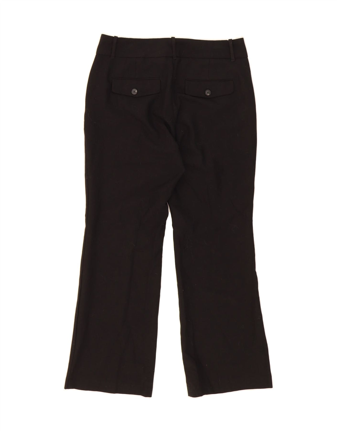 DOCKERS Womens Bootcut Casual Trousers US 6 Medium W30 L27 Black Polyester Vintage Dockers and Second-Hand Dockers from Messina Hembry 