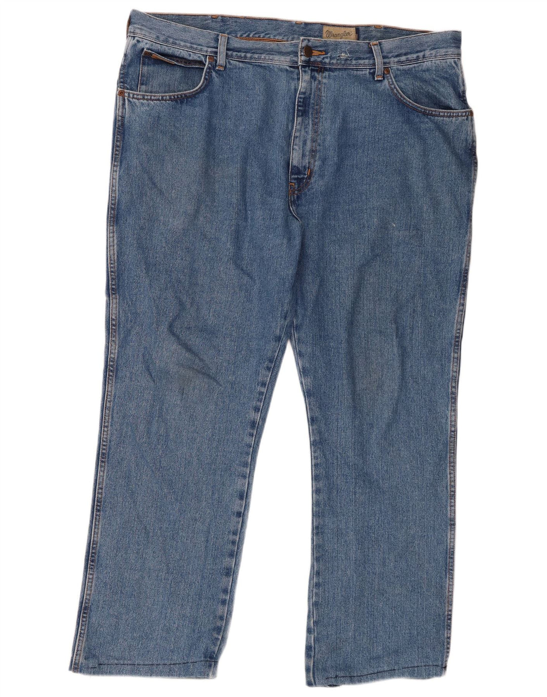 Wrangler Herre Texas Straight Jeans W40 L28 Blå