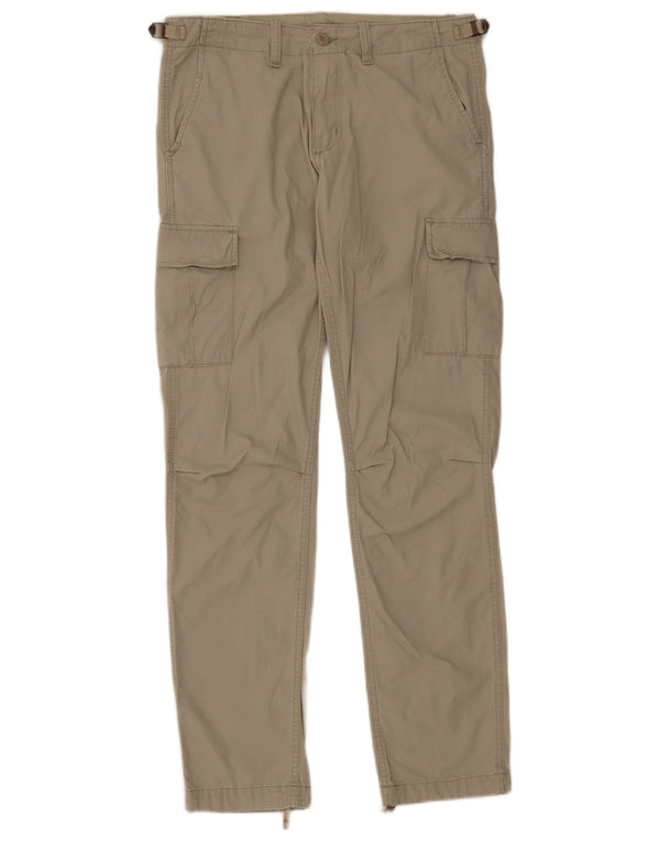Carhartt Straight Cargo bukser til mænd W29 L32 Grå bomuld