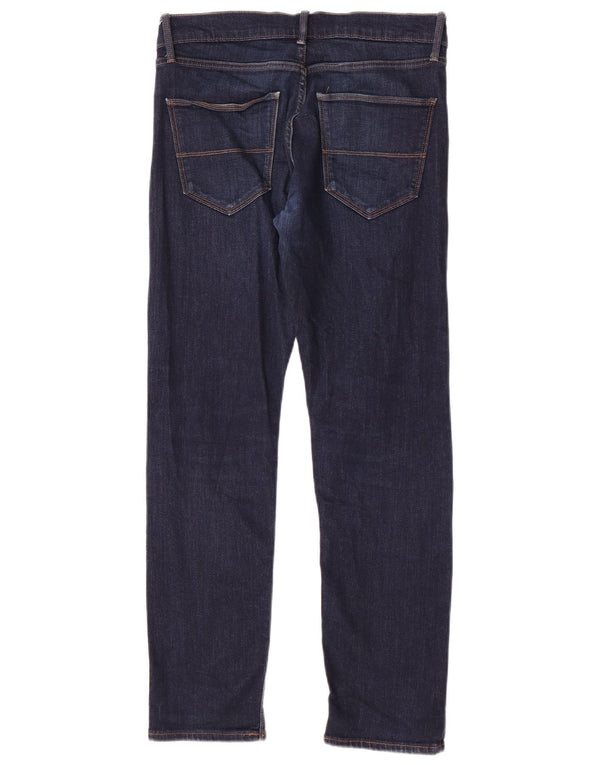 Marks & Spencer Herre Slim Jeans W32 L31 Marineblå Bomuld