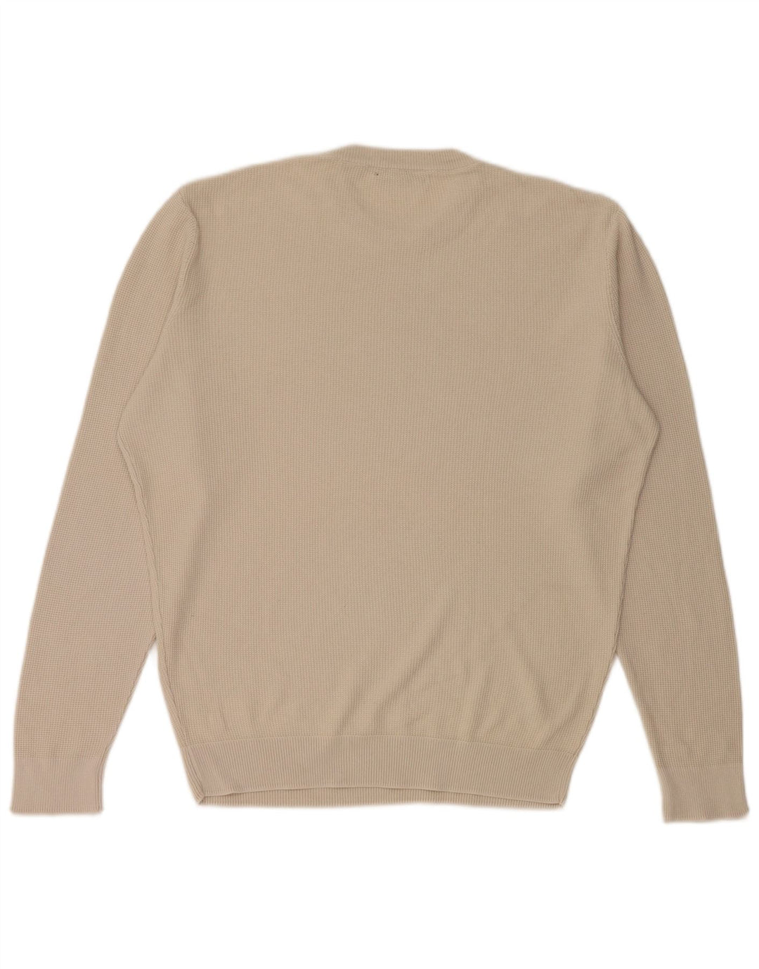 Zara Herre sweater med rund hals, medium beige