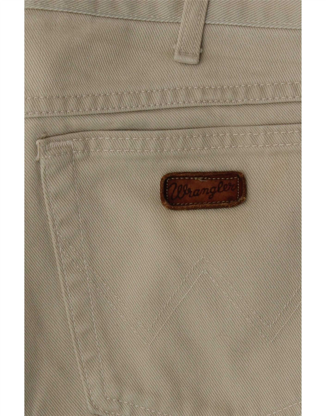 Wrangler Herre Regular Straight Jeans W34 L31 Grøn bomuld