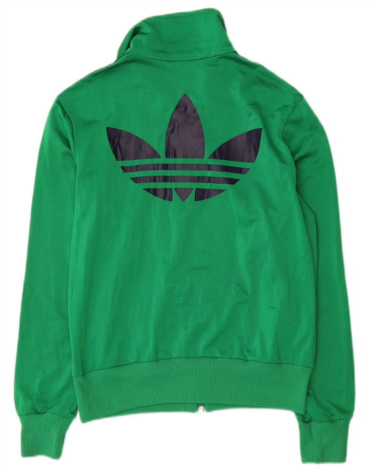 Adidas Grafisk træningsdragt topjakke til kvinder IT 42 Medium Green Polyester