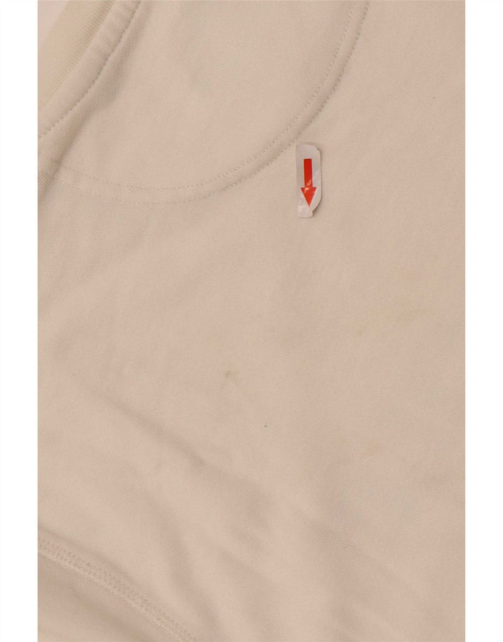 Barbour Herre Grafisk Sweatshirt Jumper Medium Hvid Bomuld