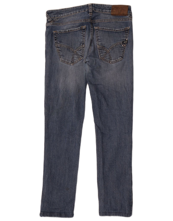 Gas Herre Slim Jeans W31 L29 Blå Bomuld