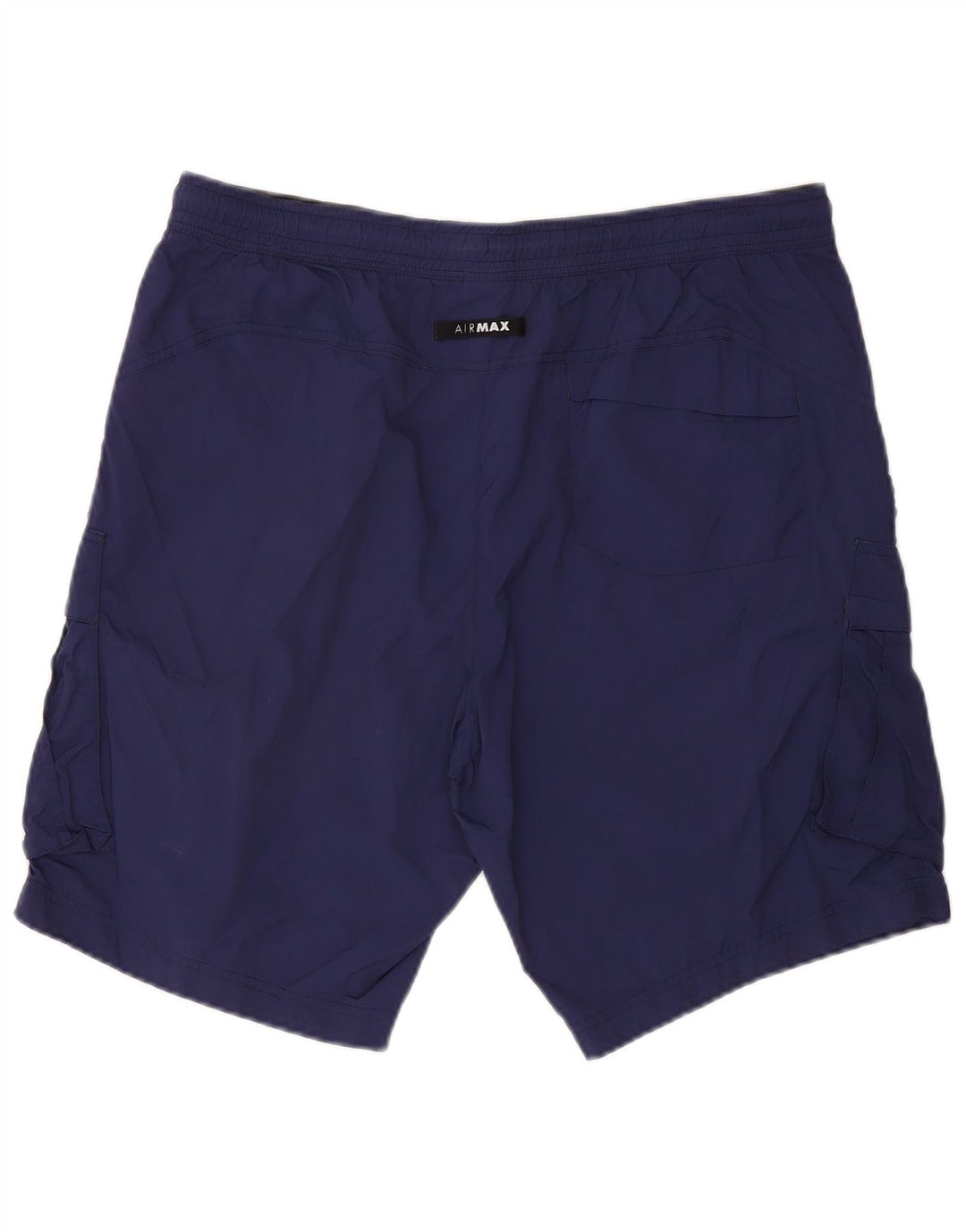Nike Herre Cargo Shorts XL W38 Navy Blue Nylon