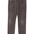 Hugo Boss Herre Maine Regular Fit Straight Jeans W34 L30 Grå
