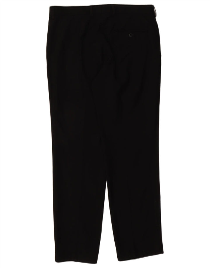 Marks & Spencer Straight Suit Bukser til mænd W32 L29 Sort