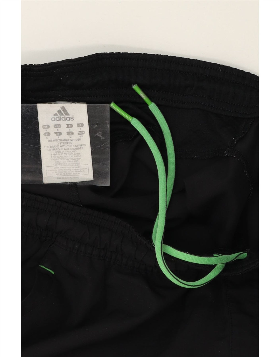 ADIDAS Mens Climacool Sport Shorts Small Black Polyester Vintage Adidas and Second-Hand Adidas from Messina Hembry 