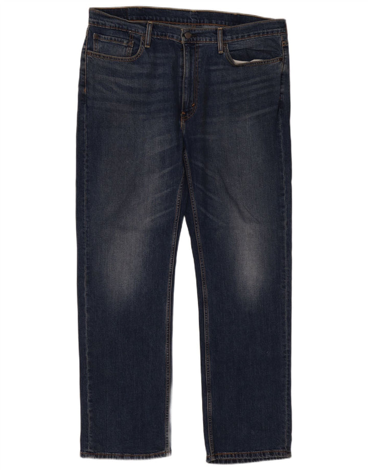 Levi's Herre 514 Straight Jeans W38 L32 Blå Bomuld
