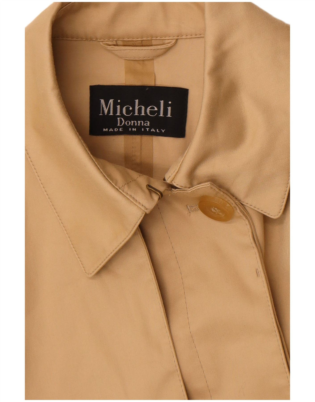 Vintage Trench Coat til kvinder UK 12 Medium Beige
