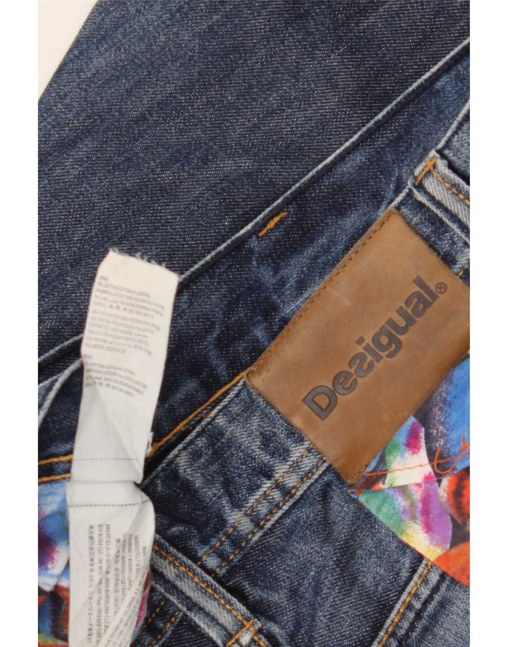 Desigual Straight Jeans til mænd W30 L33 Blå Bomuld