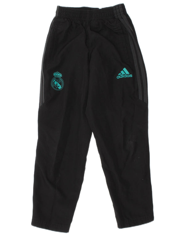 Adidas Boys Real Madrid Grafisk træningsdragt bukser 4-5 år Sort