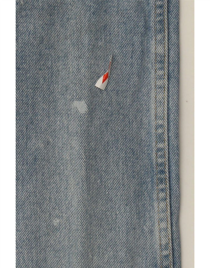 Wrangler Straight Jeans til mænd W34 L30 blå bomuld