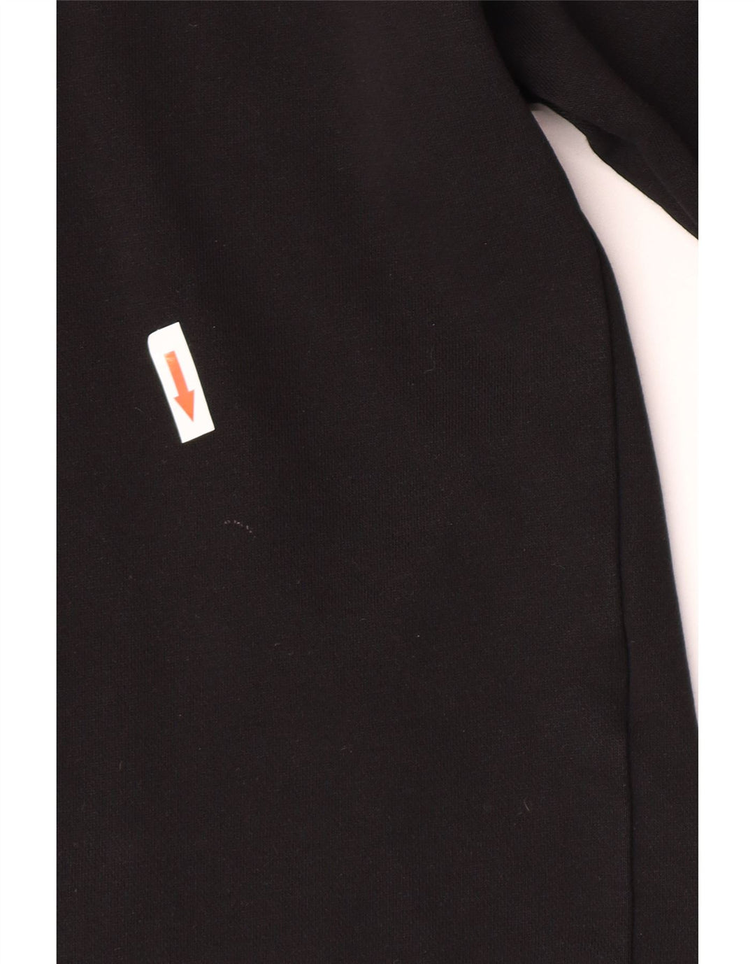 Dkny Dame Grafisk Oversized Sweatshirt Jumper UK 10 Lille Sort Bomuld