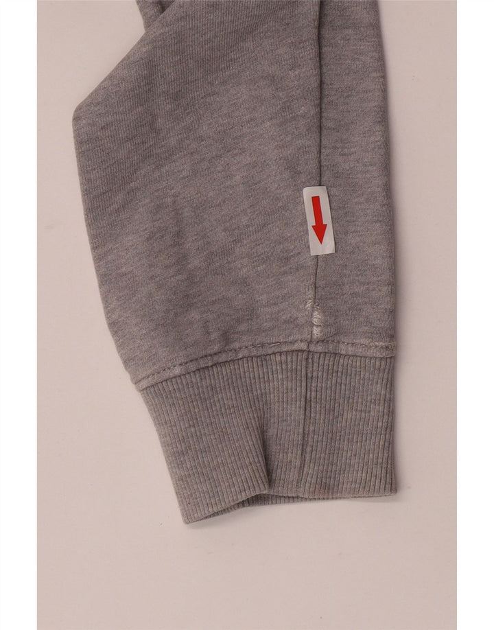 Tommy Hilfiger Herre Grafisk Sweatshirt Jumper Stor Grå Bomuld