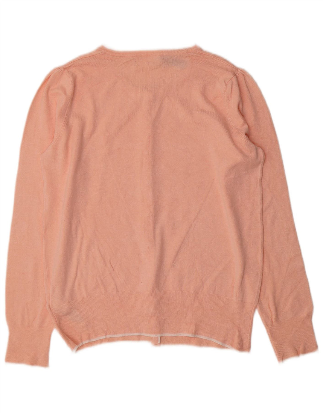 Marks & Spencer dame cardigan sweater UK 12 Medium Pink Viscose