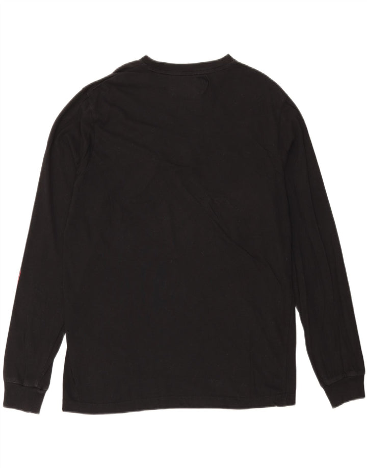 Fila Herre Grafisk Top Langærmet Medium Sort