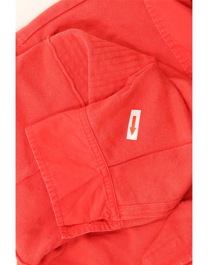 Dkny Herre Pullover Shirt Stor Rød Bomuld
