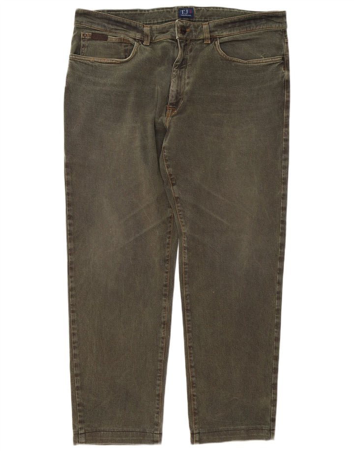 Trussardi Herre Tapered Jeans W40 L29 Grøn