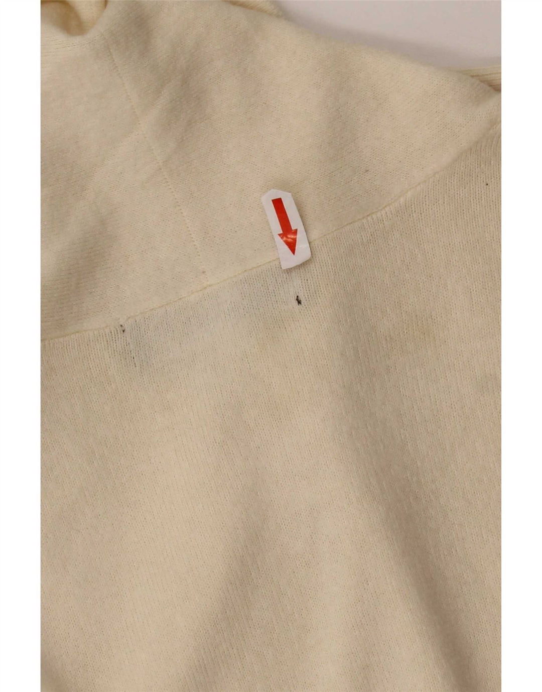 Marks & Spencer Dame Open Cardigan Sweater UK 14 Medium Beige Akryl