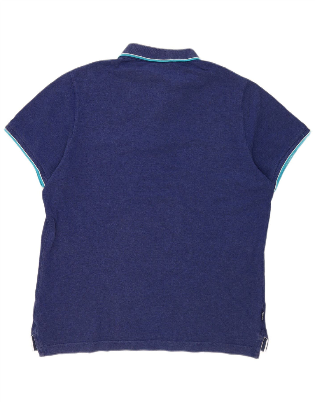 Superdry herre poloshirt 3XL blå bomuld