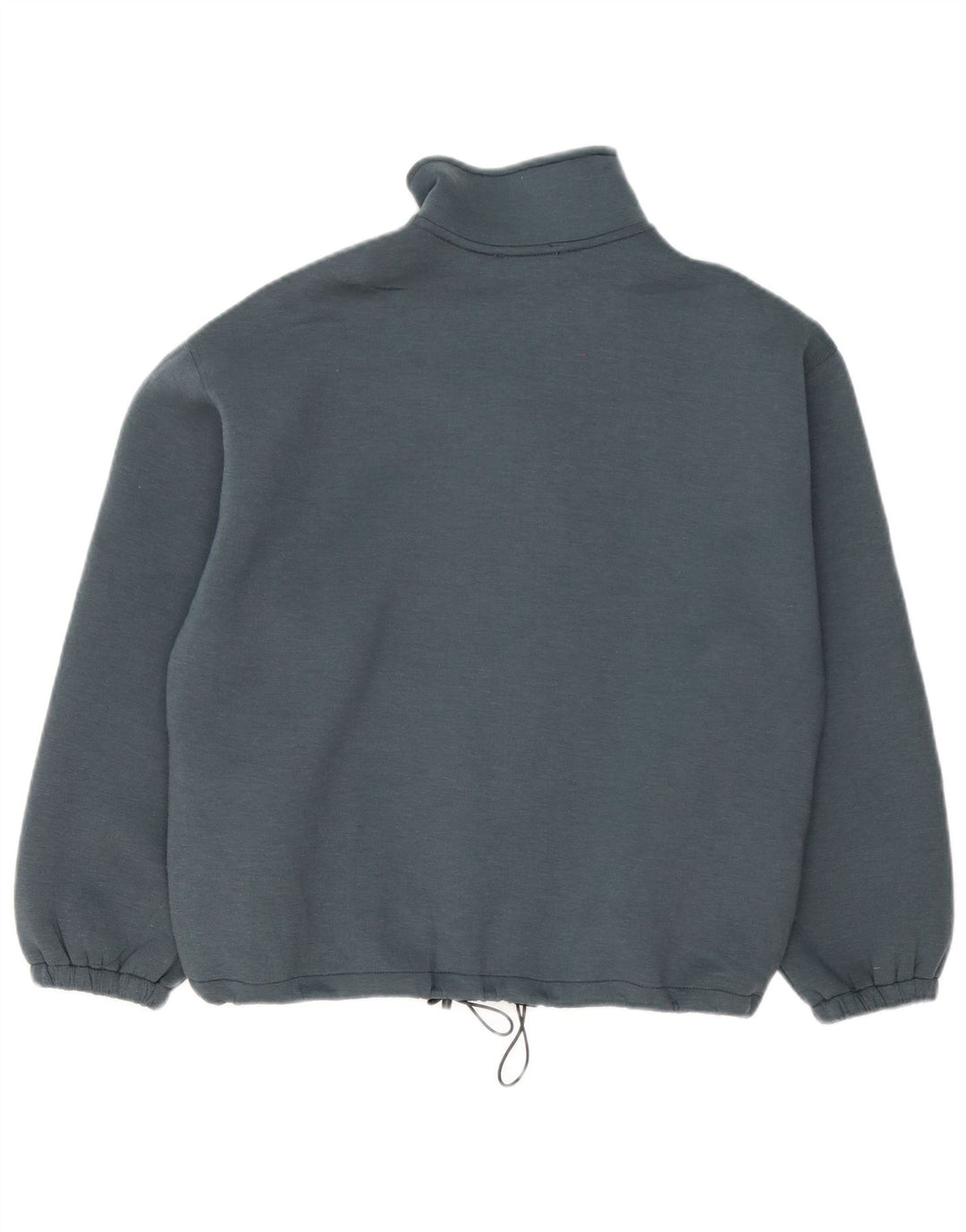 Zara Womens Oversized træningsdragt Topjakke UK 10 Small Blue Polyester