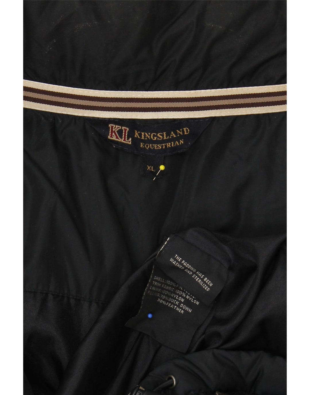 KINGSLAND Polstret jakke til mænd UK 42 XL Marineblå Colourblock Polyester