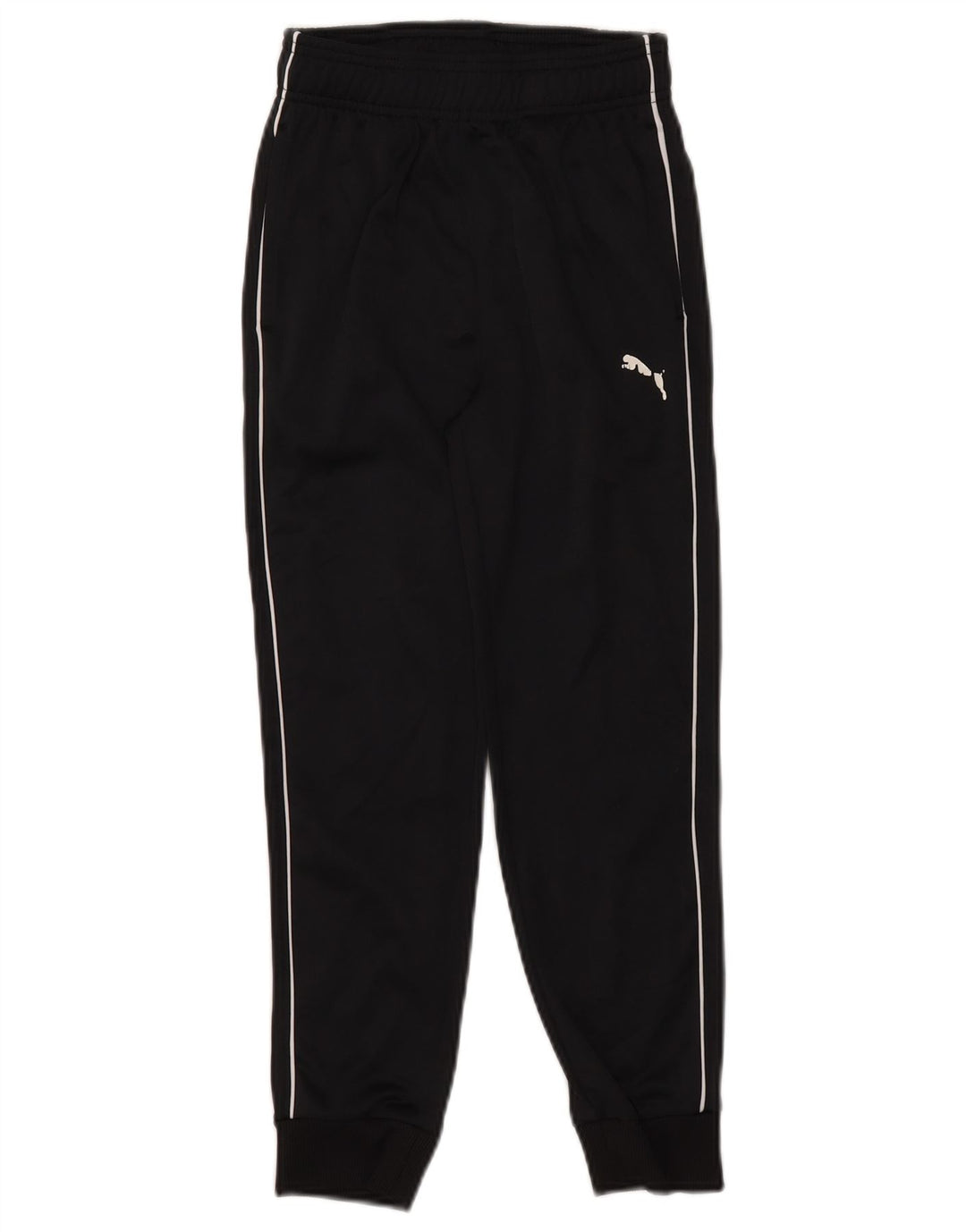 PUMA Træningsdragt til drenge Bukser Joggers 7-8 år Lille sort polyester