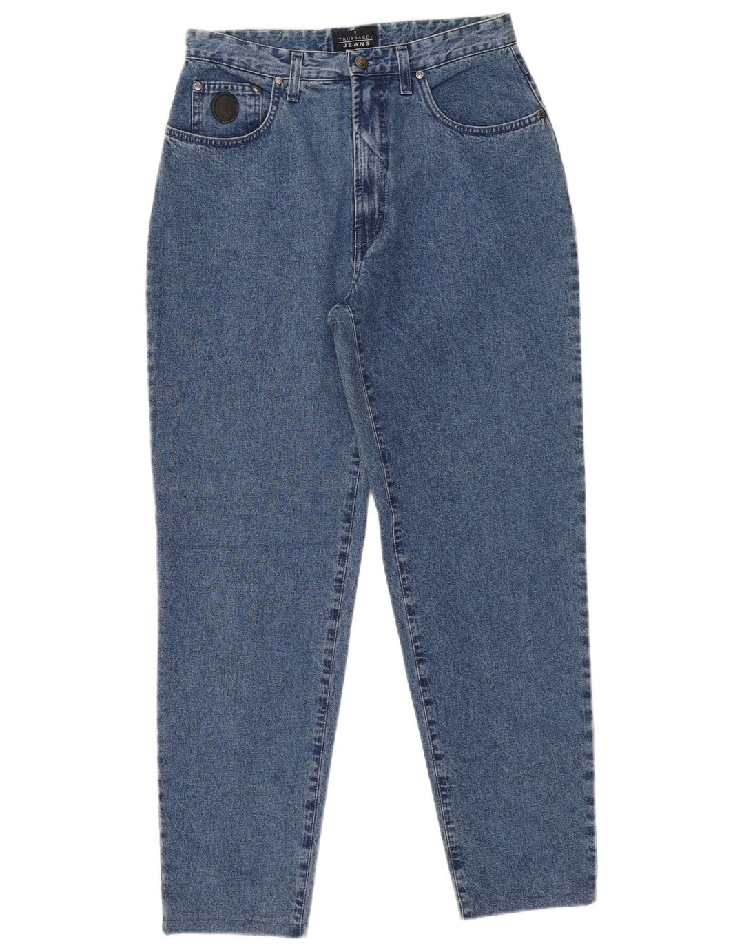 Trussardi koniske jeans til kvinder W30 L29 Blå