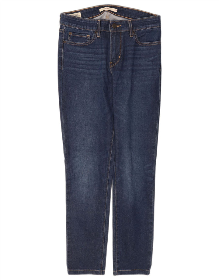 Levi's Dame 711 Skinny Jeans W28 L27 Blå