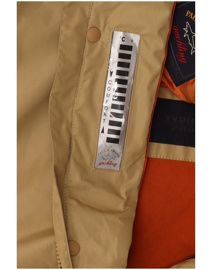 Paul & Shark Herre Utility Jacket UK 42 XL Beige Polyester