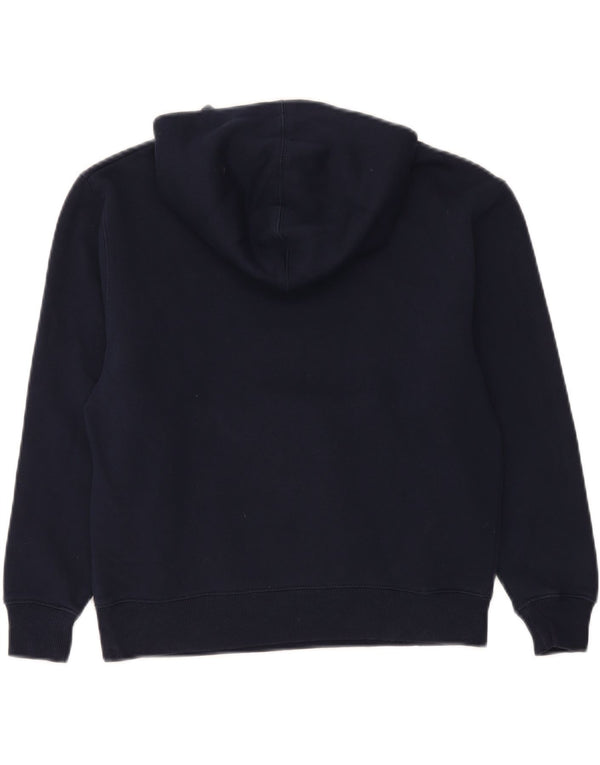 Fila Boys Hoodie Jumper 12-13 Years Medium Navy Blue Cotton