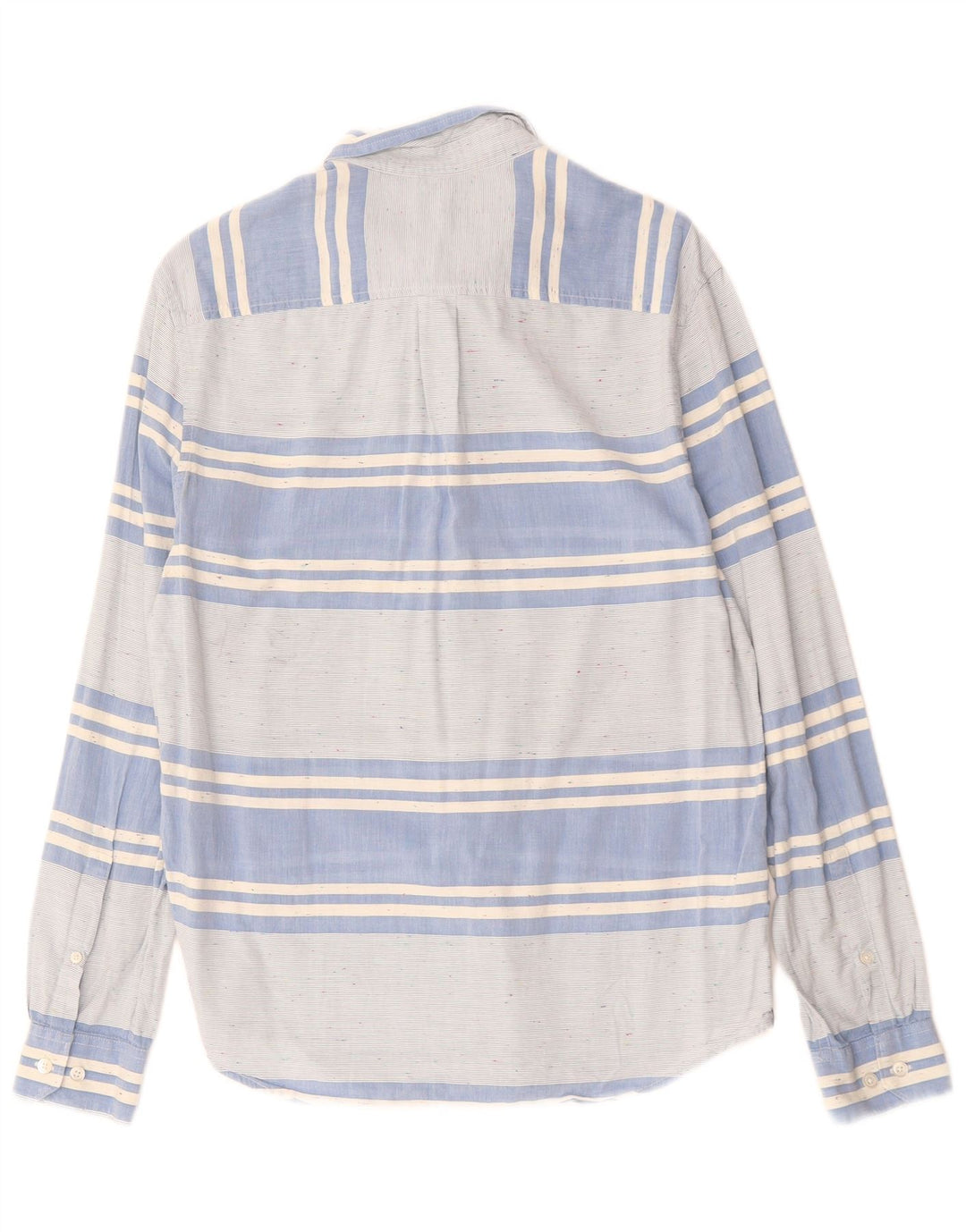 PENGUIN Heritage Slim Fit skjorte mellemblå stribet bomuld