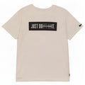 Nike Herre Athletic Cut Grafisk T-Shirt Top Medium White Polyester
