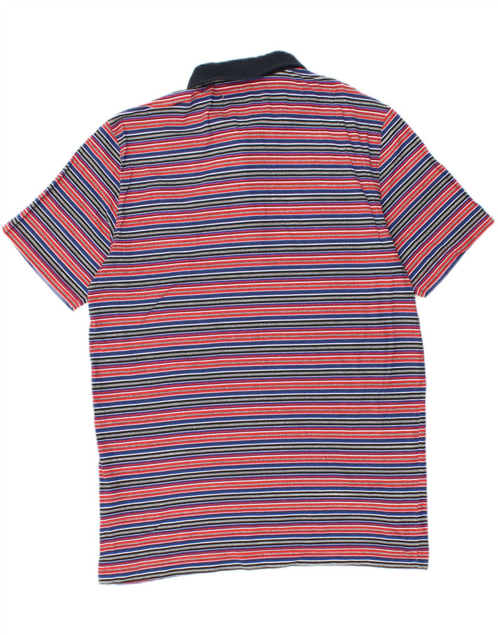 Penguin Herre poloshirt Medium flerfarvet stribet bomuld