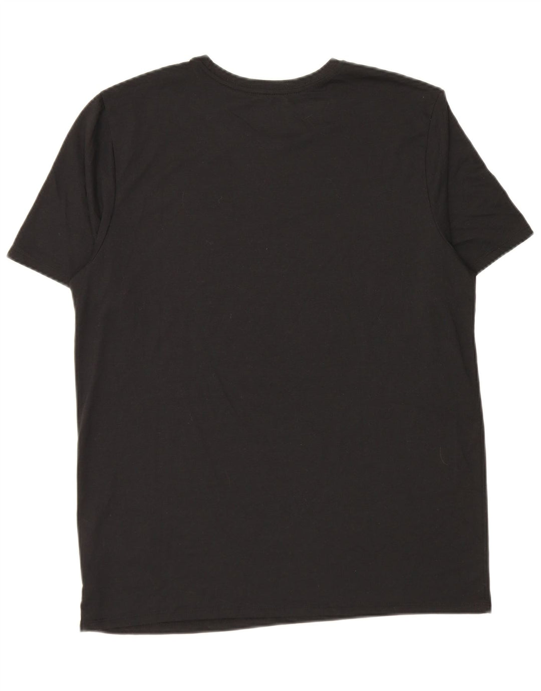 Nike Herre Dri Fit Grafisk T-Shirt Top Stor Sort Polyester