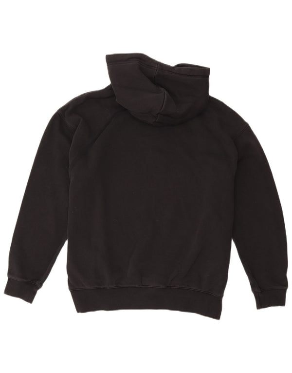 Nike Herre Loose Fit Hoodie Jumper Lille sort bomuld