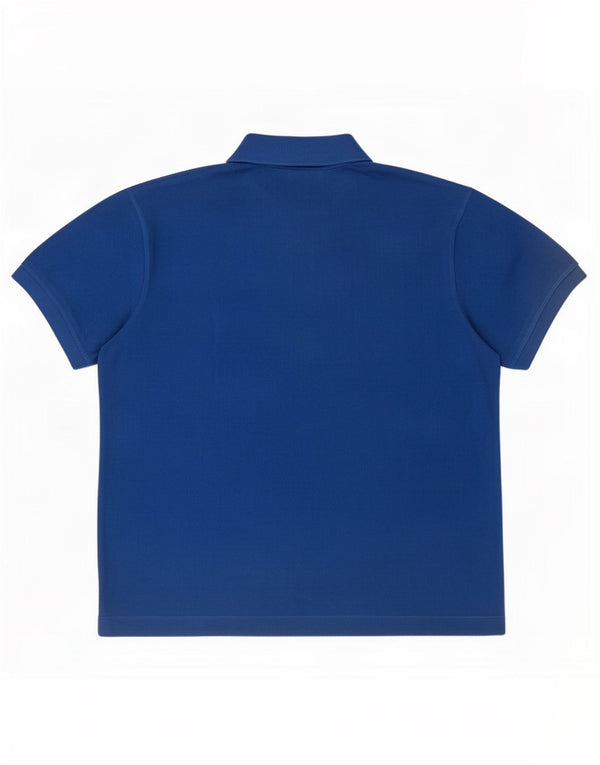 Lacoste Herre Classic Fit Polo Shirt Størrelse 5 Large Blå Bomuld